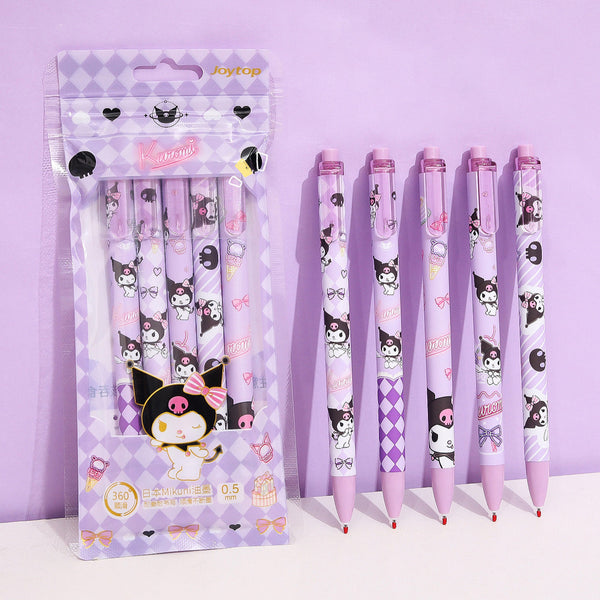 Kuromi Gel Pen Set