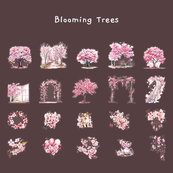Kyoto in Spring PET Stickers - Limited Spring Edition