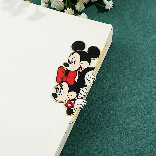 Mickey & Minnie Metallic Bookmark