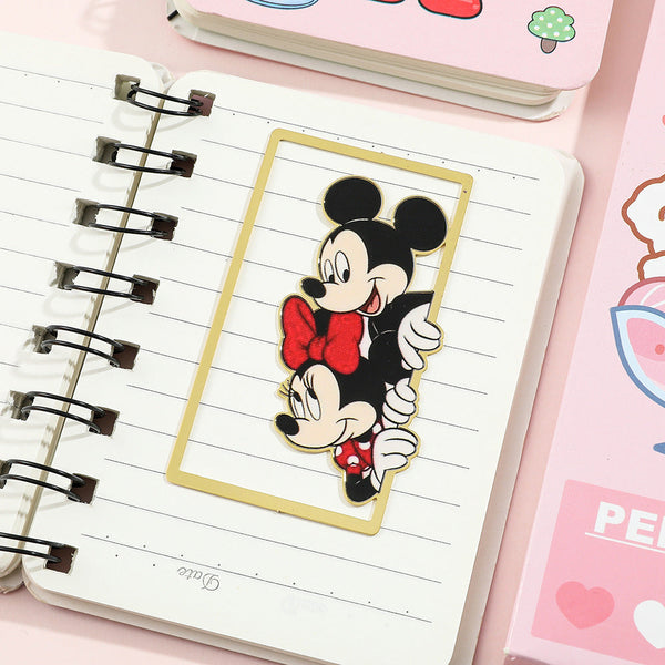 Mickey & Minnie Metallic Bookmark