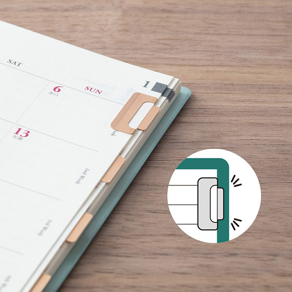 Midori Chiratto Index Clips