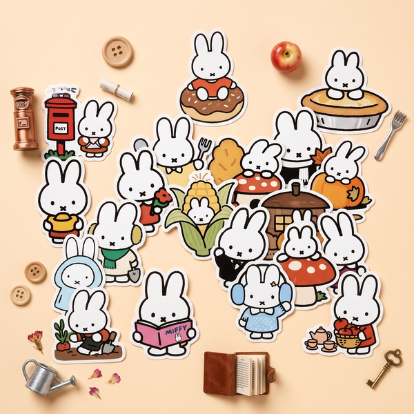 Miffy Bunny Stickers - Set of 60