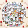 Miffy Bunny Stickers - Set of 60