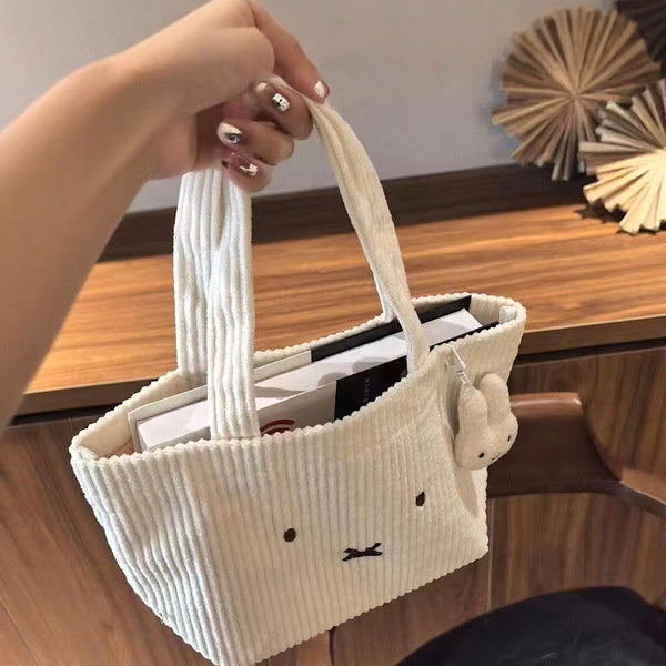 Miffy Corduroy Tote Bag
