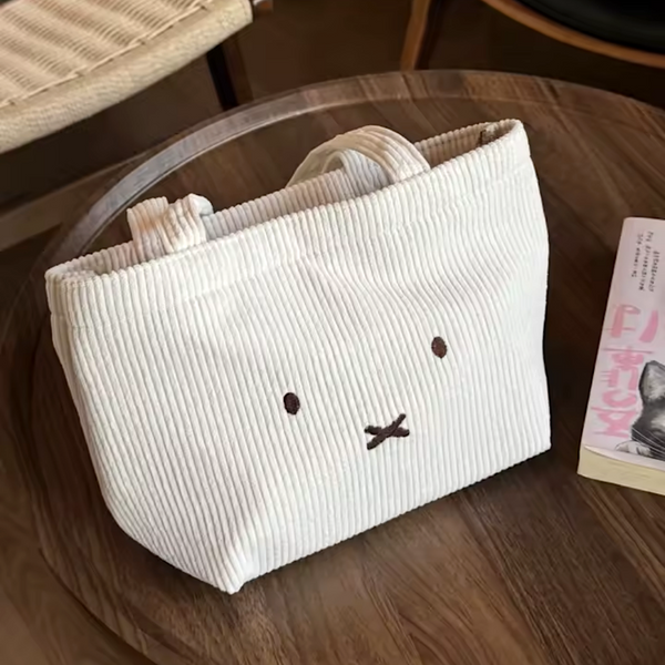 Miffy Corduroy Tote Bag