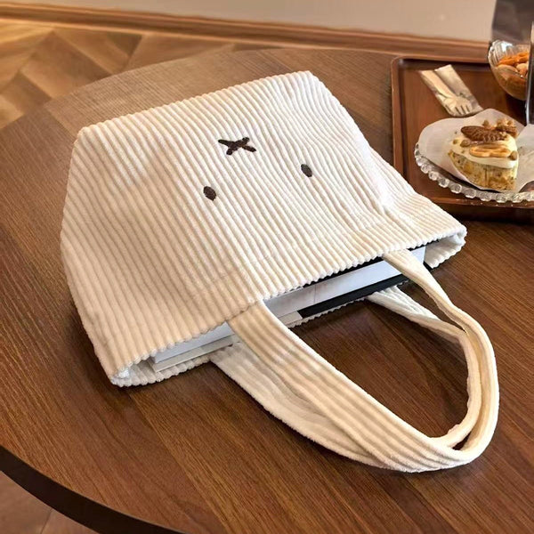 Miffy Corduroy Tote Bag