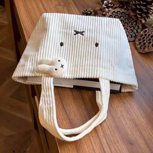Miffy Corduroy Tote Bag