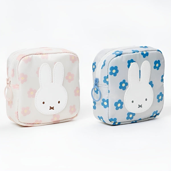 Miffy Mini Storage Bag - Pink Flowers