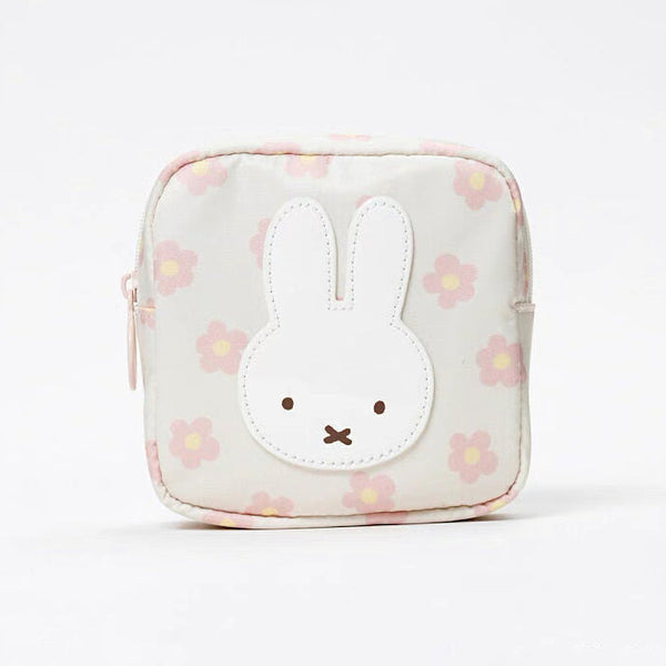 Miffy Mini Storage Bag - Pink Flowers