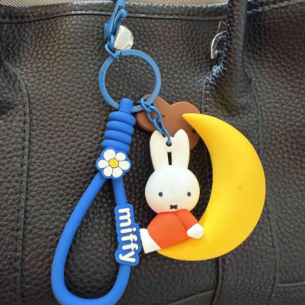 Miffy Moon & Star Friends Keychain