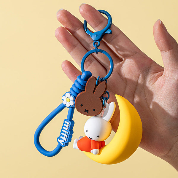 Miffy Moon & Star Friends Keychain
