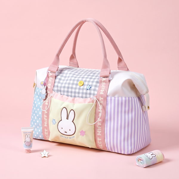 Miffy Patchwork Travel Duffel
