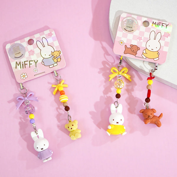 Miffy Phone & Airpods Charm - Set of 2