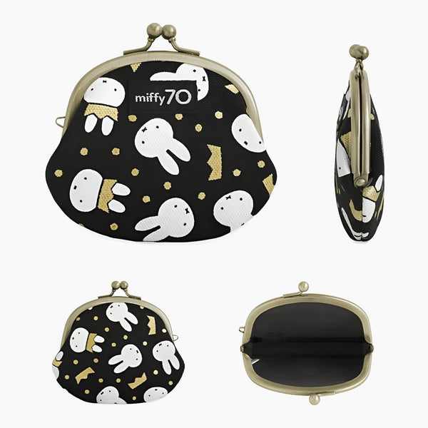 Miffy Pocket Kiss-Lock Pouch - Limited 70th Anniversary Edition