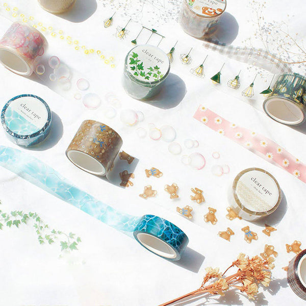 Mind Wave Clear Masking Tape - Bubble