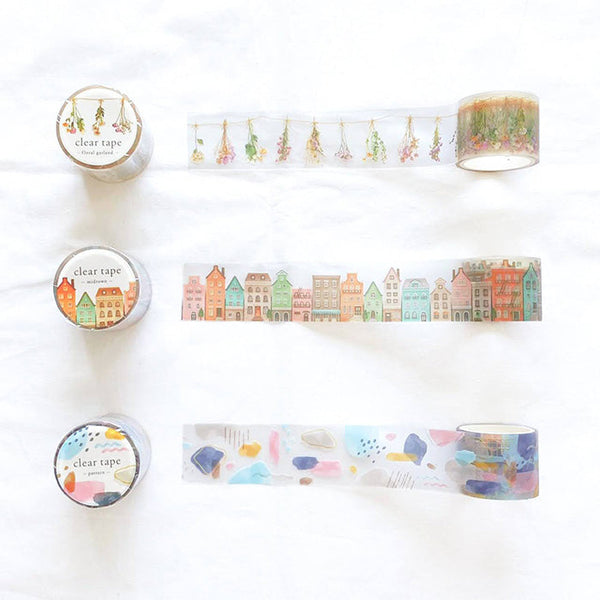 Mind Wave Clear Masking Tape - Limited Edition - Twilight Cloud