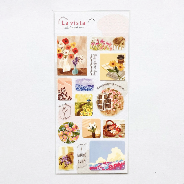 Mind Wave La Vista Stickers