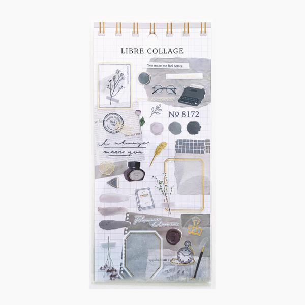 Mind Wave Libre Collage Stickers - Limited Edition