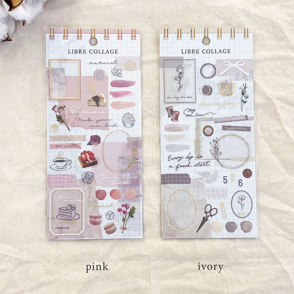 Mind Wave Libre Collage Stickers - Limited Edition