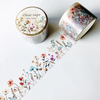 Mind Wave Lyric Series Clear Washi Tape - Flower Meadow
