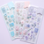 Mind Wave Oshibana Floral Stamp Stickers - New Colors