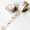 Mind Wave Palette Series Masking Tape - Brown Flowers