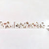 Mind Wave Palette Series Masking Tape - Brown Flowers