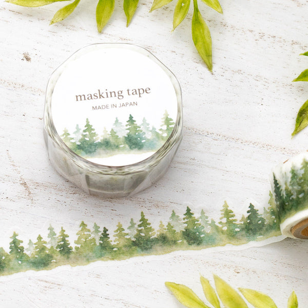 Mind Wave Palette Series Masking Tape - Forest