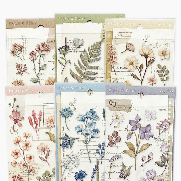 Mind Wave Paper & Plant Stickers