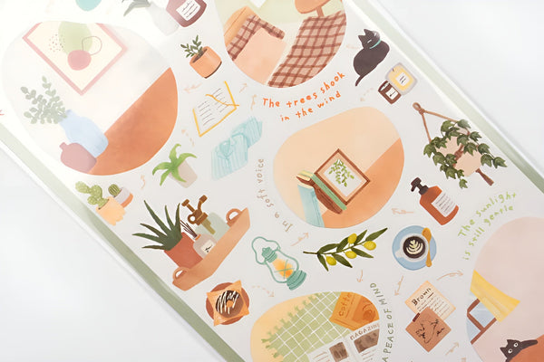 Mind Wave Room Arrange Stickers