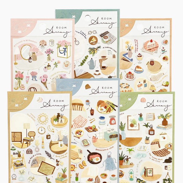 Mind Wave Room Arrange Stickers