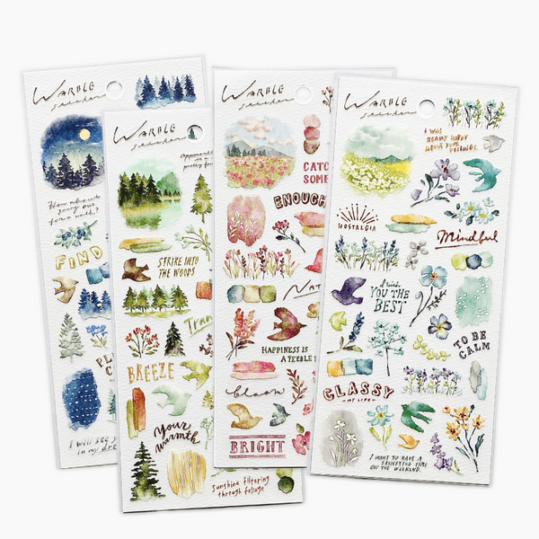 Mind Wave Warble Stickers