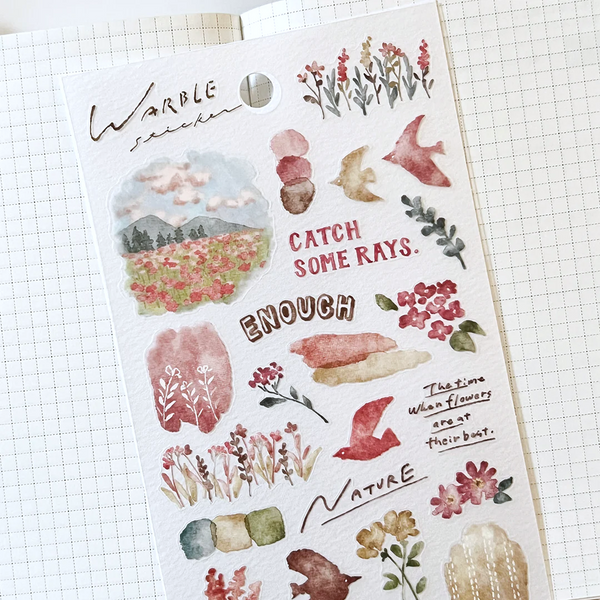 Mind Wave Warble Stickers