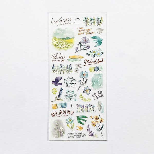 Mind Wave Warble Stickers