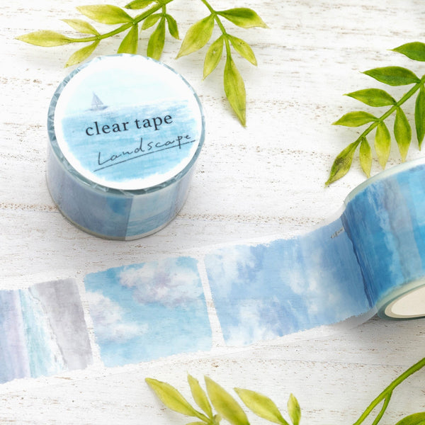 Mind Wave Wide Clear Tape - Landscape - Seaside