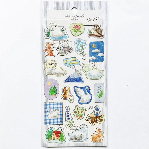 Mind Wave Wild Animal Stickers