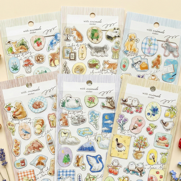 Mind Wave Wild Animal Stickers