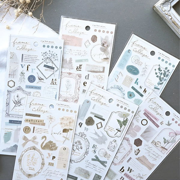 Mindwave Frame Collage Stickers