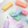Mini Cartoon Animal Highlighters - Set of 6