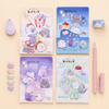 Mochi Ghost Layered Sticky Notes
