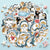 Mofusand Cat Stickers - Set of 50 - Little Sharks