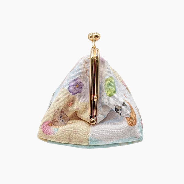 Mofusand Large Kiss-Lock Purse - Cats & Japanese Sweet Treats - Limited Edition