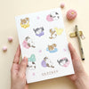 Mofusand Sakura Cloud A5 Notebook - Limited Spring Edition
