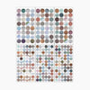 Monet Garden Watercolor Dot Stickers - Set of 6 Sheets
