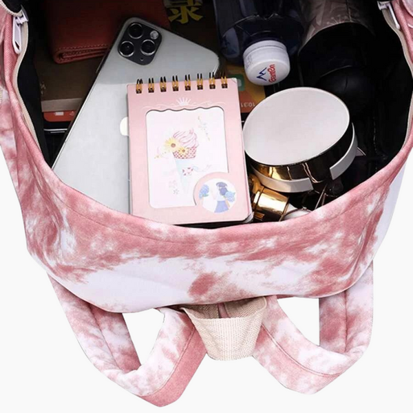 Unicolor Tie-Dye Backpack (4 Colors)