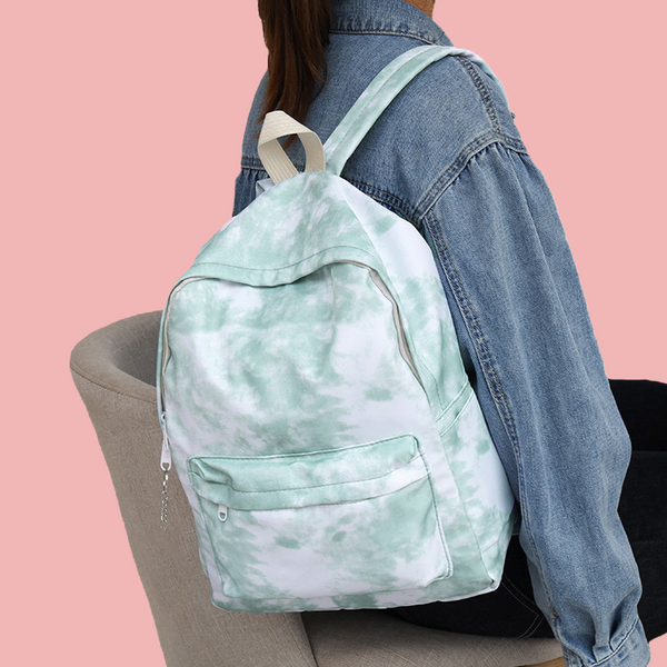 Unicolor Tie-Dye Backpack (4 Colors)