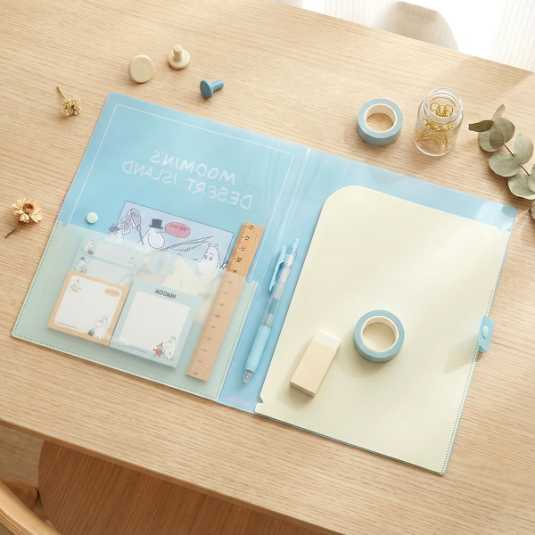 Moomin A4 Folder - Moomin's Desert Island