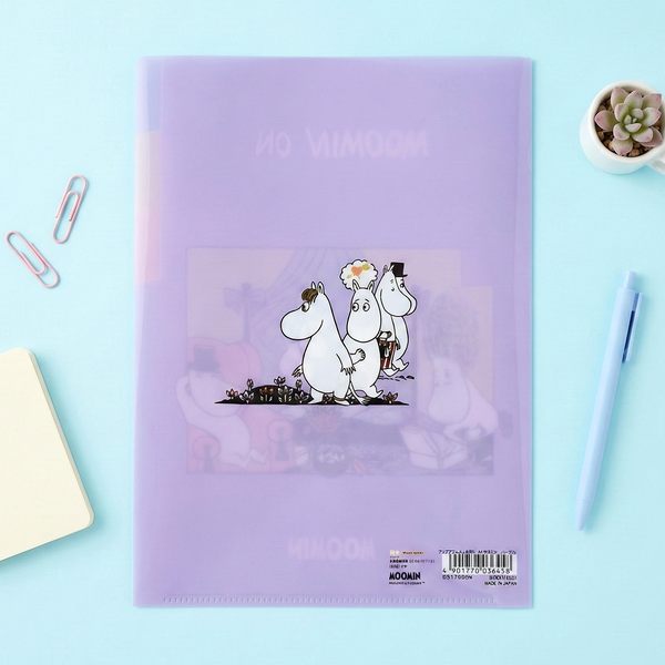 Moomin A5 Folder With Dividers - Moomin On The Riviera