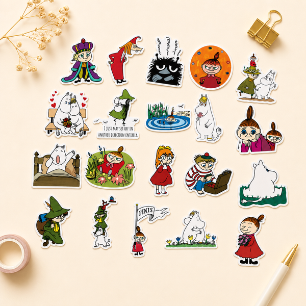 Moomin Valley Stickers - Set of 150