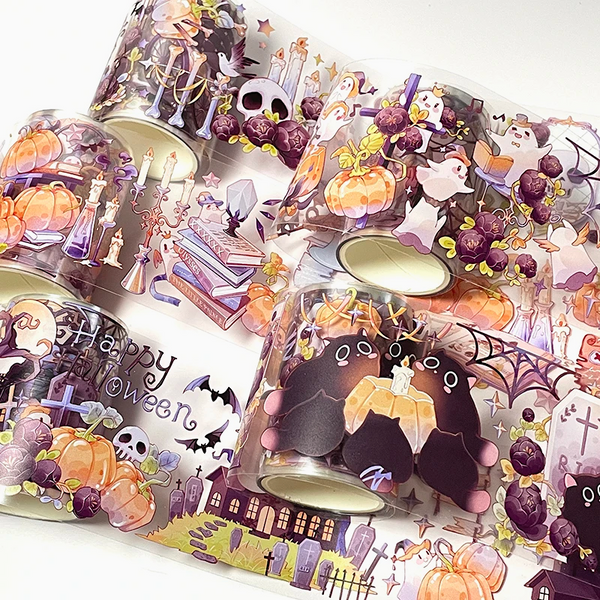 Moonlit Enchantment Halloween Masking Tape